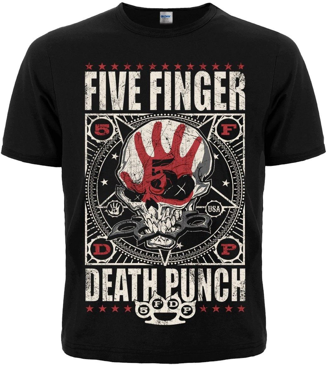 Футболка Five Finger Death Punch "Knucklehead" (black), Розмір XL