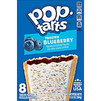 Тосты Pop-Tarts frosted blueberry 384г