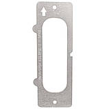 AGB Art. Е302009908 Комплект пластин до шаблону для врізки петель Eclipse 3.0, фото 2