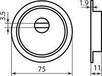 Броненакладка Protect ROUND