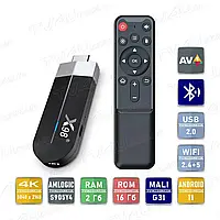 Смарт ТВ приставка стик X98 S500 2/16 Гб Smart TV Box Android 11