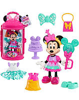 Игровой набор Кукла Disney Minnie Mouse Fabulous Минни маус в кейсе с аксессуарами 14 шт.