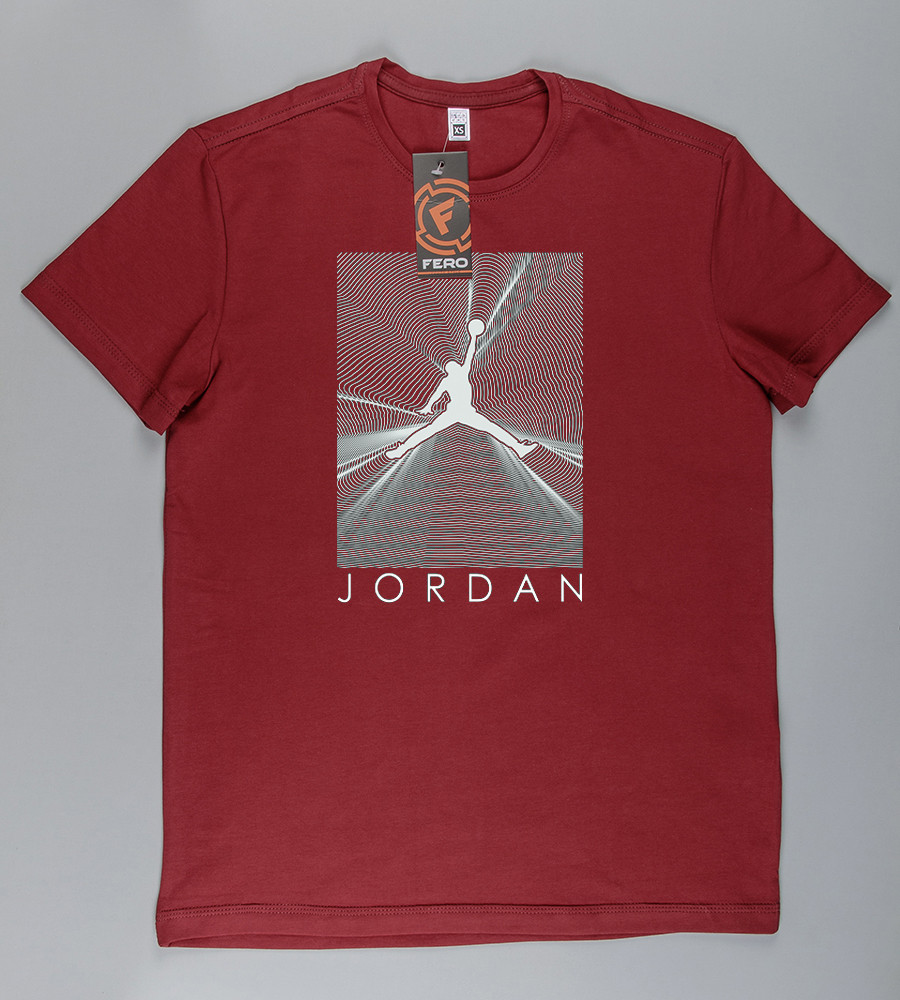 Футболка юніор Jordan 2511п (Уп.4шт XS, S), Марсала