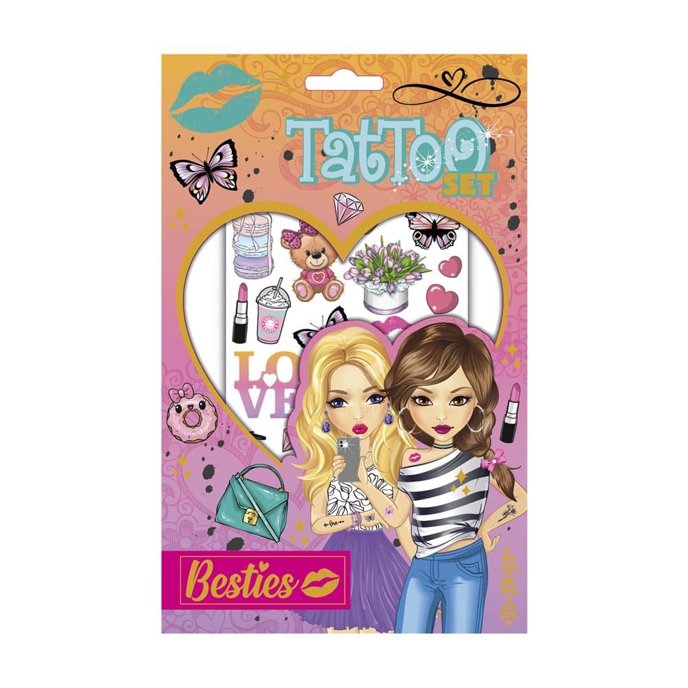 Besties Набір наліпок на тіло "Fashion" (2 аркуші), арт. 961009