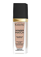 Адаптирующая тональная основа Eveline Cosmetics Wonder Match 15 Natural 30 мл (5903416017752) FG, код: 7750723