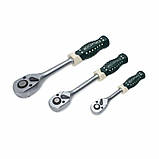 Набір інструментів 216 предметів. 1/4", 3/8" і 1/2" (6-гр) (4-32 мм)  Forsage F-38841-5, фото 9