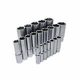 Набір інструментів 216 предметів. 1/4", 3/8" і 1/2" (6-гр) (4-32 мм)  Forsage F-38841-5, фото 4