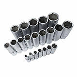 Набір інструментів 216 предметів. 1/4", 3/8" і 1/2" (6-гр) (4-32 мм)  Forsage F-38841-5, фото 5