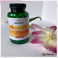 Swanson Niacinamide, Нікотинамід (вітамін В3) 250 mg, 250 капсул