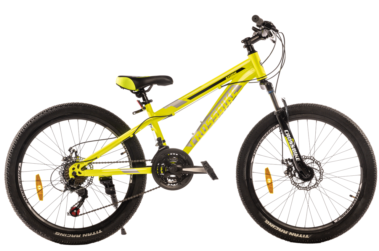 Велосипед 24" Storm 2022 Рама-12" yellow