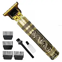 Триммер для бороды, усов и окантовки с аккумулятором и насадками разной длины HAIR TRIMMER RD-54