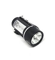 Тактический туристический ручной светодиодный аккумуляторный фонарик c магнитом STF-15628 sl