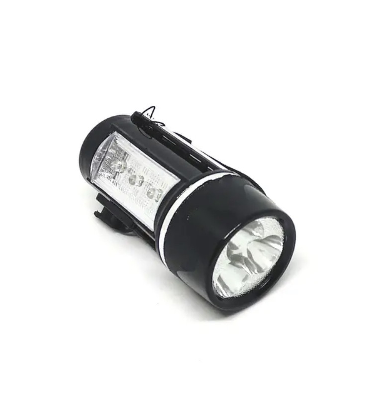 Тактический туристический ручной светодиодный аккумуляторный фонарик c магнитом STF-15628 sl - фото 1 - id-p2196447991