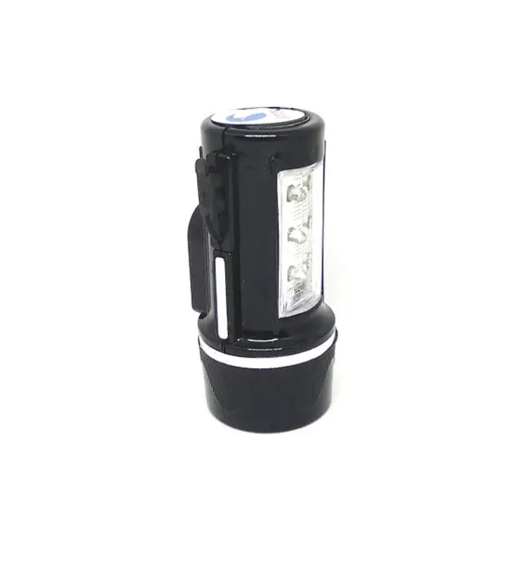 Тактический туристический ручной светодиодный аккумуляторный фонарик c магнитом STF-15628 sl - фото 2 - id-p2196447991