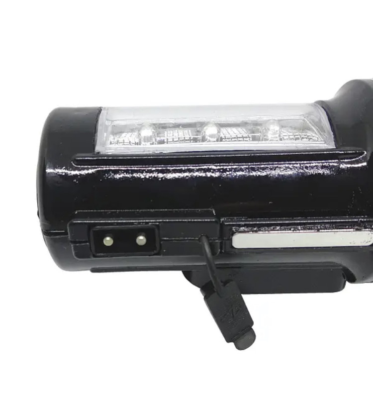 Тактический туристический ручной светодиодный аккумуляторный фонарик c магнитом STF-15628 sl - фото 4 - id-p2196447991