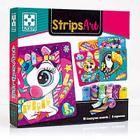 Набір для творчості "Strips Art Щасливі мордочки" VT4433-13 з декоративним скотчем un