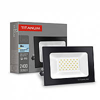 LED прожектор 30W 6000K 220V (TITANUM) TLF306