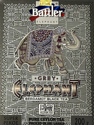 Чай Балер Battler Grey Elephant 200 грамів, фото 1