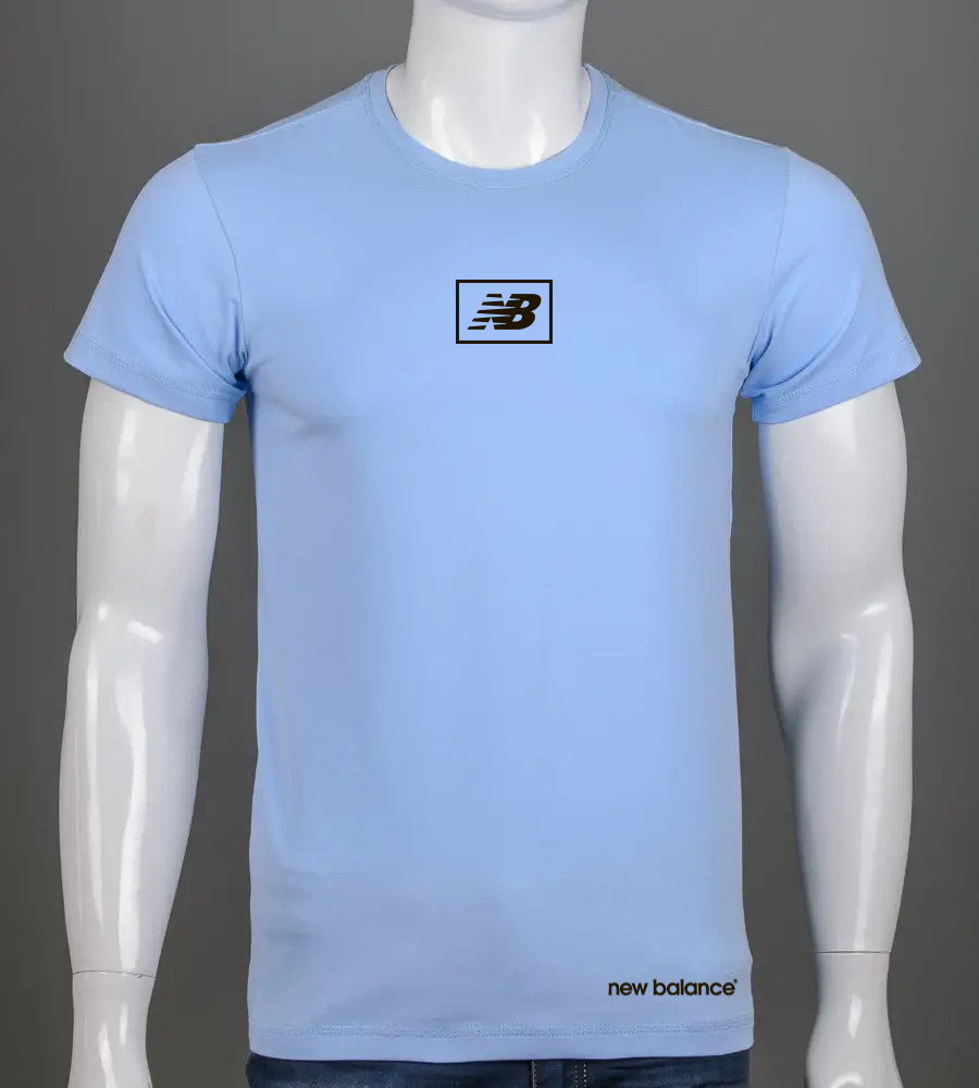 Футболка чоловіча New Balance 2410м (Уп.4шт M-XXL), Блакитний