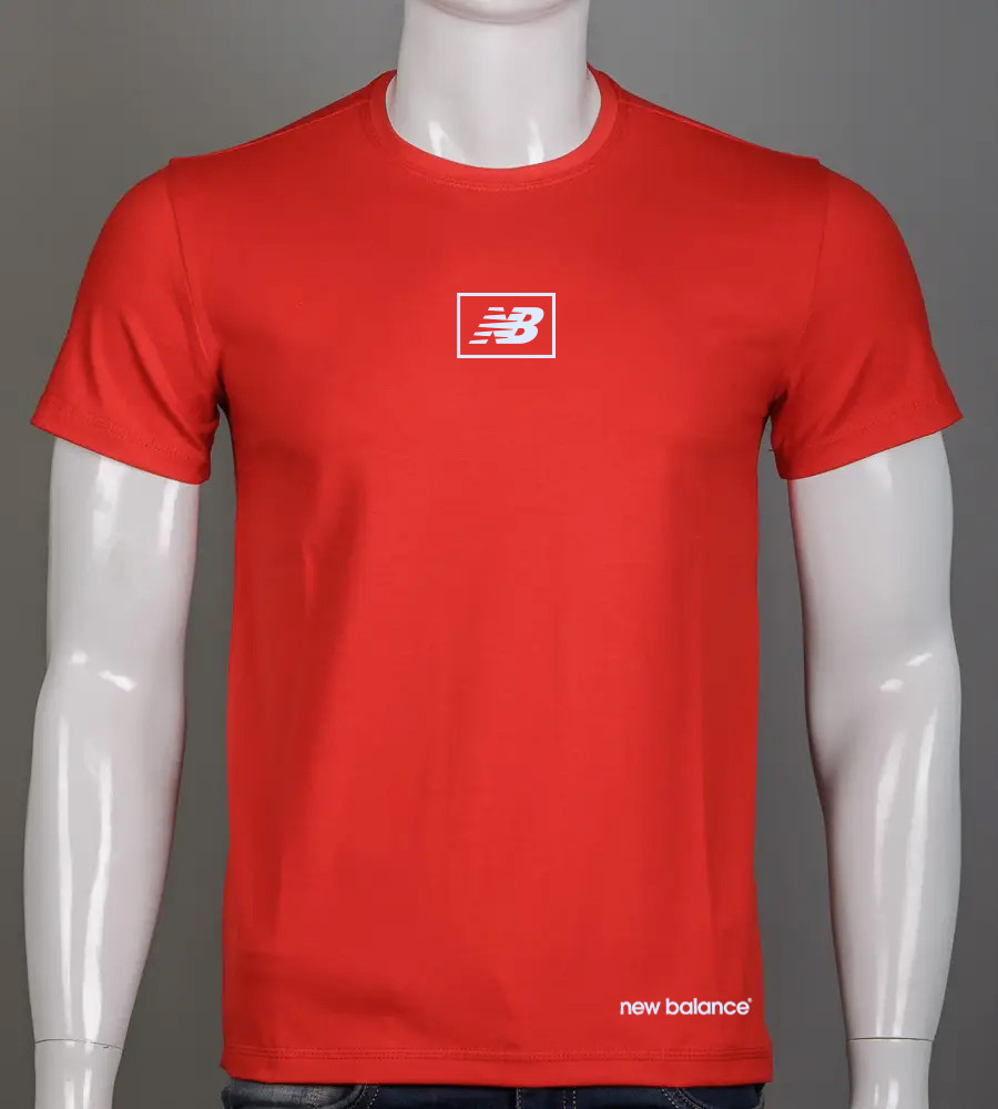 Футболка чоловіча New Balance 2410м (Уп.4шт M-XXL), Червоний