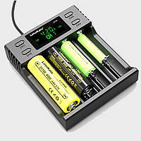 Зарядний для акумуляторів аа, Зарядка для пальчикових батарейок, Зарядка для батарейок 18650, DGT