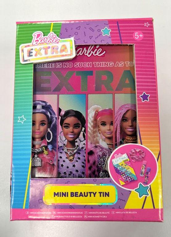 Набір аксесуарів 99-0120 (48шт) Barbie, наклейки на сережки, резинка для волосся, бальзам для губ 2