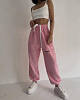Спортивные штаны женские двунитка с порезами 42-44; 44-46; 48-50 (6цв) "POSMITNUY" от прямого поставщика