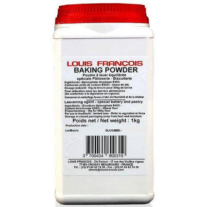 Розпушувач BAKING POWDER Франція Louis Francois, 1 кг