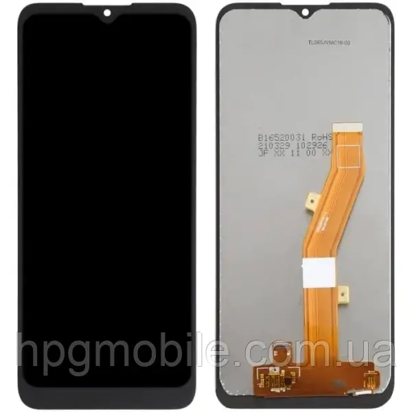 Дисплей для Nokia C10/C20/C21 модуль (екран та сенсор) оригінал, Чорний, фото 1