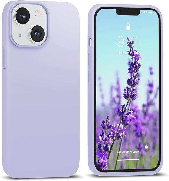 Чохол силіконовий для Айфон 13 / Silicone Full Case для iPhone 13 (Фіолетовий /Purple)