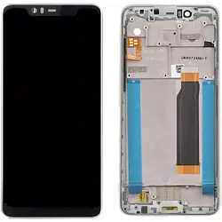 Дисплей для Nokia 5.1 Plus/X5 2018 модуль (екран та сенсор) з рамкою, оригінал, Чорний