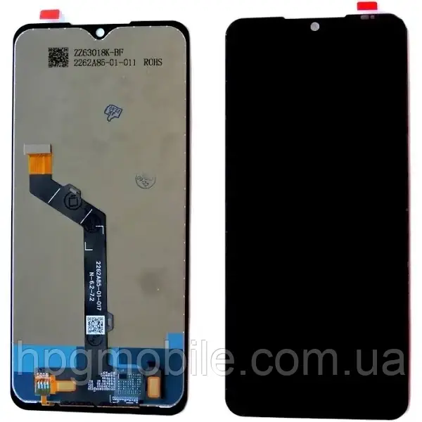 Дисплей для Nokia 6.2 / Nokia 7.2 модуль (екран та сенсор) оригінал, Чорний, фото 1