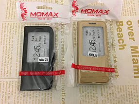 Шкіряний чохол-книжка Momax для Nokia 230 (2 кольори), фото 2