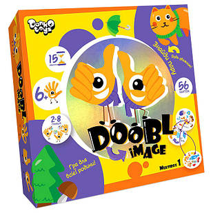 Настільна розважальна гра "Doobl Image" Danko Toys DBI-01 велика, укр Multibox 1, Time Toys