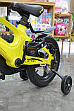 Велосипед двоколісний PROF1 STELLAR на 14 дюймів, yellow, фото 2