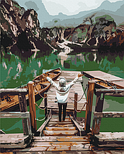 Подорожниця на озері Брайес