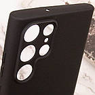 Чохол силіконовий для Samsung S22 Ultra 5G Silicone Case Full (Чорний), фото 8
