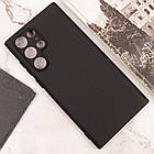 Чохол силіконовий для Samsung S22 Ultra 5G Silicone Case Full (Чорний), фото 6