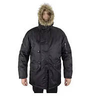 Парка тактична куртка USA N3B чорна Аляска 10181002 Mil-Tec Німеччина.store