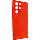 Чохол силіконовий для Samsung S23 Ultra Silicone Case Full (Червоний), фото 3