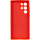 Чохол силіконовий для Samsung S24 Ultra Silicone Case Full (Червоний), фото 3