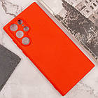 Чохол силіконовий для Samsung S24 Ultra Silicone Case Full (Червоний), фото 4