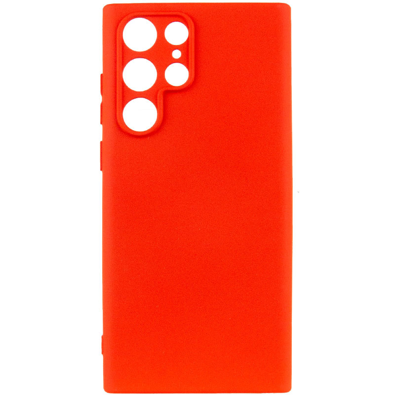 Чохол силіконовий для Samsung S23 Ultra Silicone Case Full (Червоний)