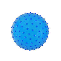 М'ячик дитячий з шипами MB0110 гумовий 12 см, 38 грам (Синій) un
