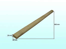 Ручка на кувалду (600 мм) ТМ ЗАПАДНА