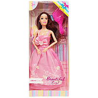 Дитяча Лялька "Beautiful Girl" D200-216(Pink) в святковій сукні un