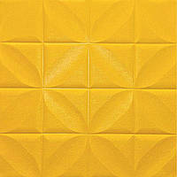 Lb Мягкая 3D панель самоклеющаяся декоративная для потолка на стену 3д самоклейка обои лимонный цветок