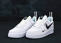 Жіночі кросівки Nike Air Force 1 Low, шкіра, білий, В'єтнам Найк Еір Форс 1 Лові