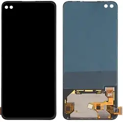 Дисплей для OnePlus Nord OLED модуль (екран та сенсор) оригінал, Чорний