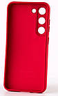 Чохол силіконовий для Samsung S23 Plus Silicone Case Full (Червоний), фото 3